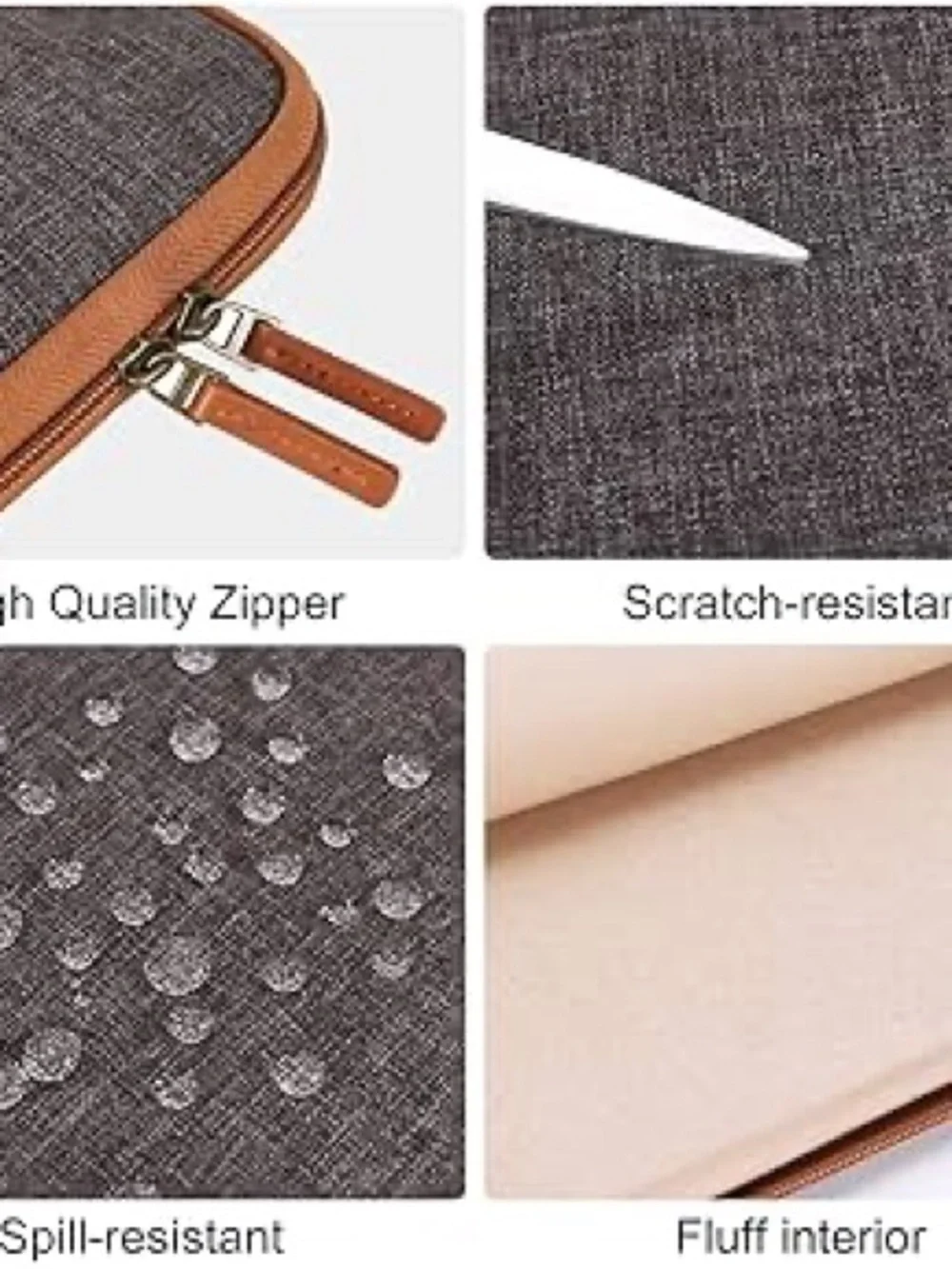 Domiso laptop sleeve with handle